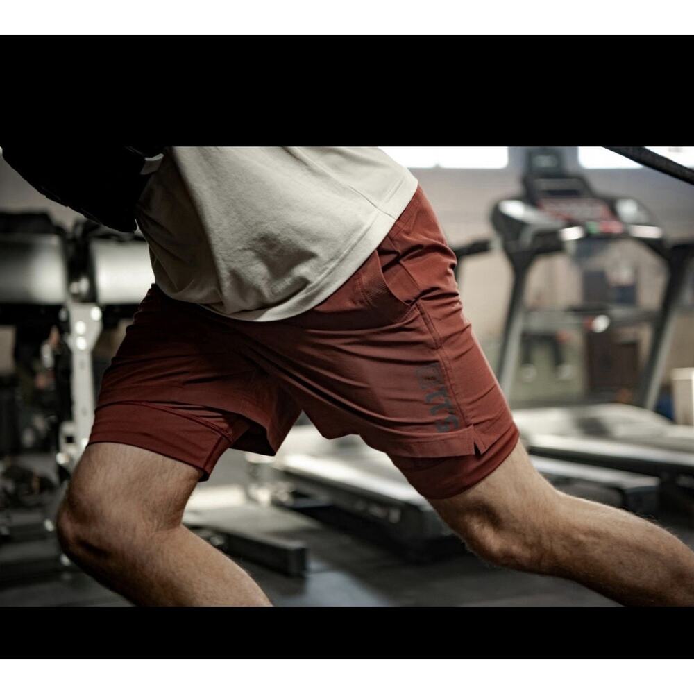5.11 tactical Men’s PT-R Havoc Pro 5.5 Shorts Red Size Large - Picture 9 of 11